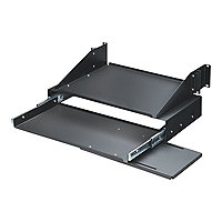 Black Box 19" Keyboard Tray/Monitor Shelf