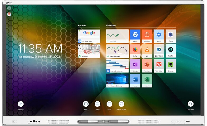 Smart Board SBID-MX265-V4 MX065-V4 Interactive Display with IQ