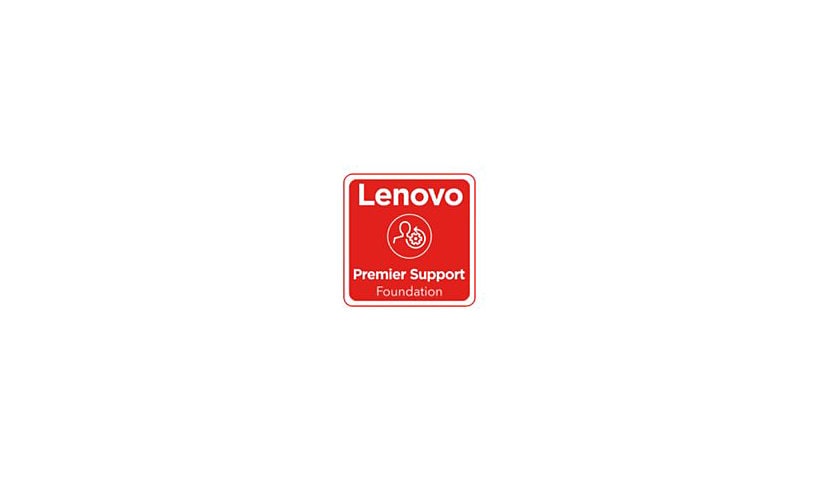 Lenovo Foundation Service + Premier Support - contrat de maintenance prolongé - 3 années - sur site