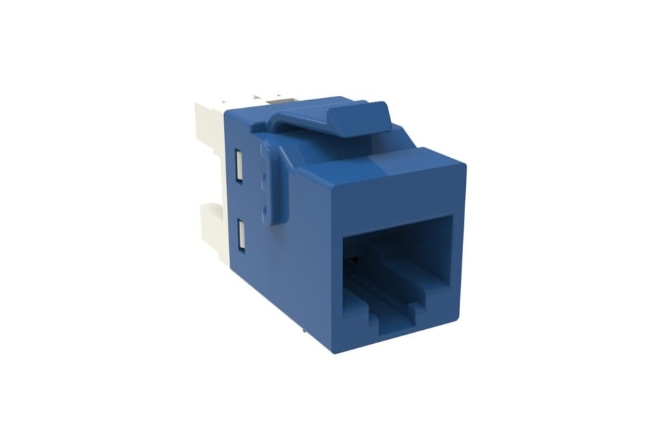 CommScope Uniprise UKJ Series CAT6 Unshielded Modular Jack - Blue