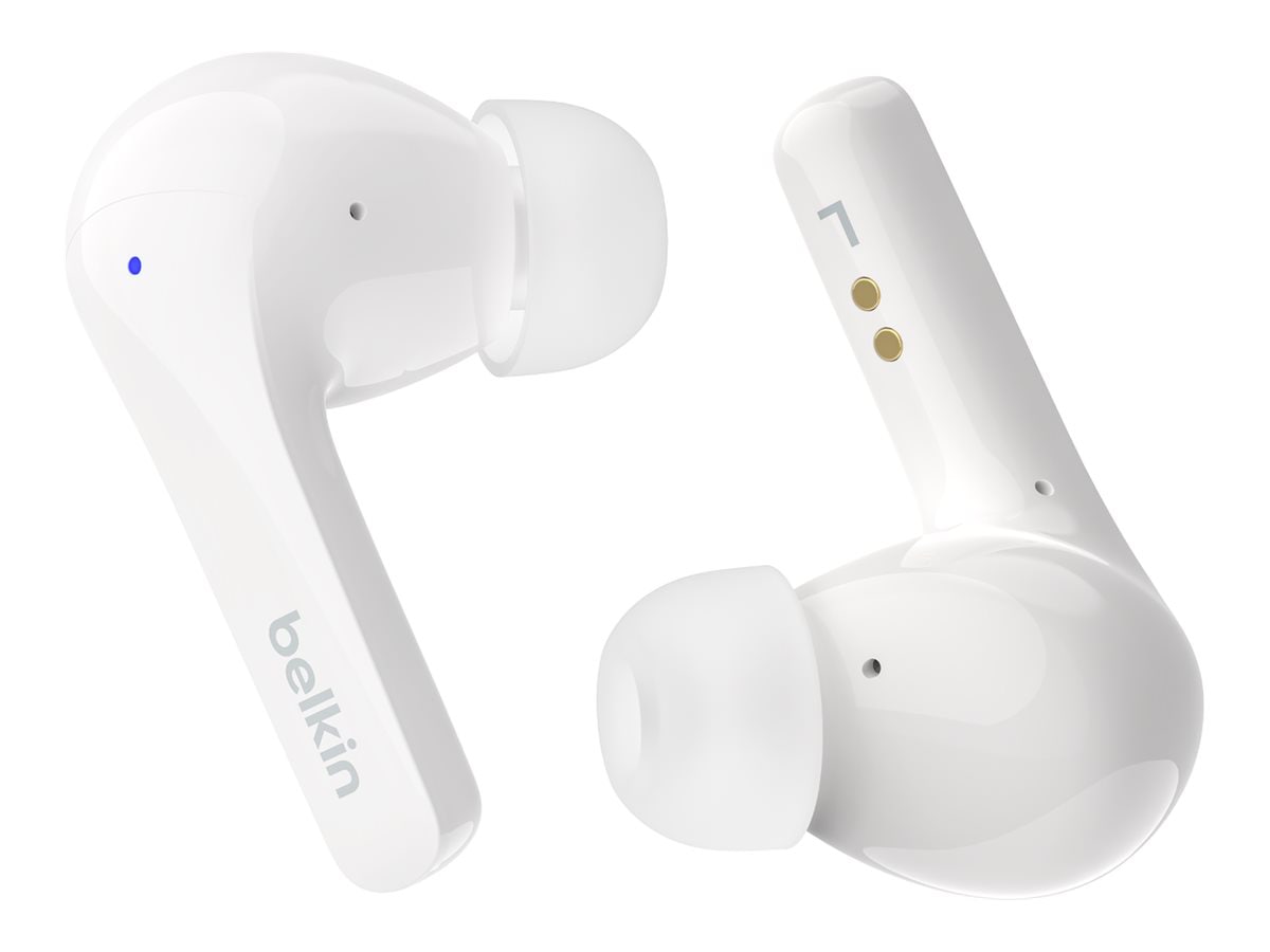 Belkin SoundForm Motion - true wireless earphones with mic - white
