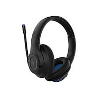 Belkin Wireless Over-Ear Headset for Kids - Headphones with Built-In Flip-up Microphone - Black