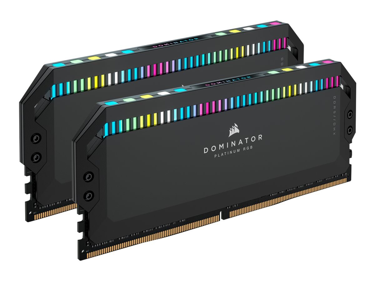 CORSAIR Dominator Platinum RGB - DDR5 - kit - 64 GB: 2 x 32 GB - DIMM 288-p