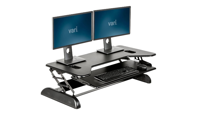 VariDESK Cube Plus 40 - standing desk converter - black