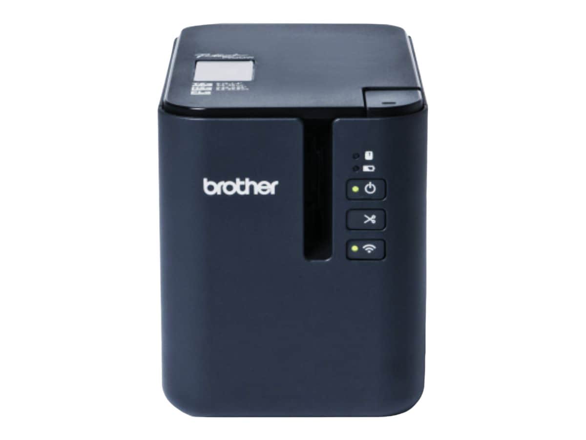 Brother P-Touch PT-P900Wc - imprimante d'étiquettes - Noir et blanc - transfert thermique
