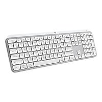 Logitech MX Keys S Wireless Keyboard, Pale Gray - keyboard - low profile -