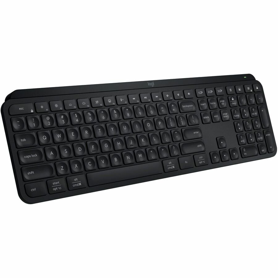 Logitech MX Keys Advanced Wireless Illuminated Keyboard, Tactile