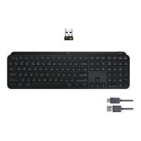 Logitech MX Keys S - keyboard - low profile - black