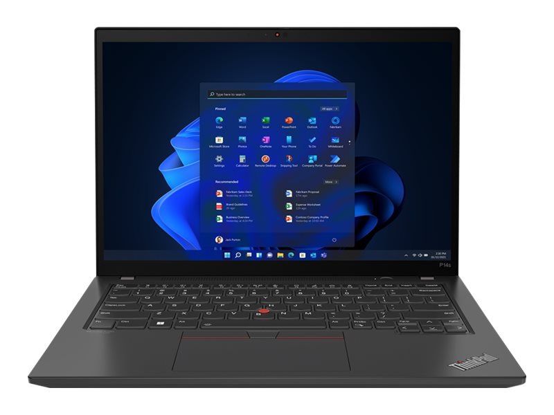 Lenovo ThinkPad P14s Gen 4 - 14" - Intel Core i7 - 1370P - vPro Enterprise - 64 GB RAM - 1 TB SSD - US