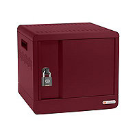 Bretford Cube Micro Station TVS10PAC - cabinet unit - for 10 notebooks/tablets - maroon