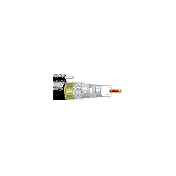 Belden RG11 14AWG Quad Shield CATV Video Coaxial Cable