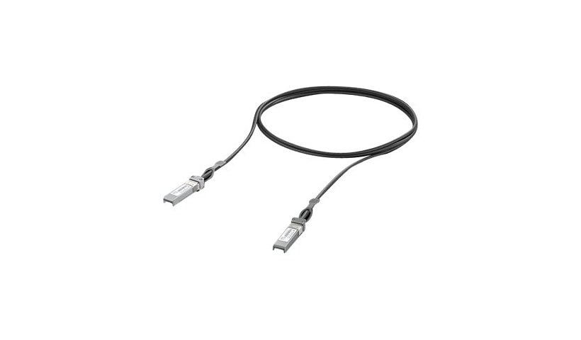 Ubiquiti 10GBase direct attach cable - 1 m - black