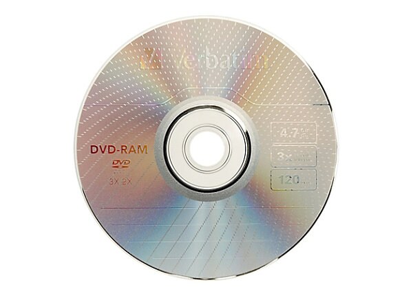 Verbatim - DVD-RAM x 1 - 4.7 GB - storage media