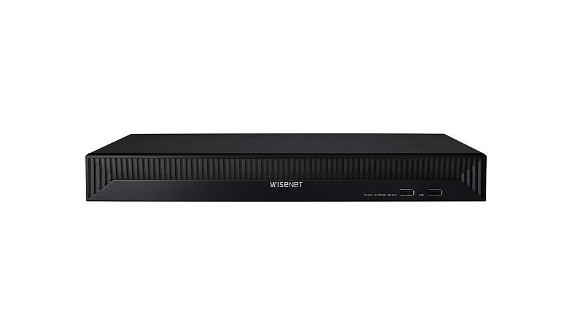Hanwha Techwin 16 Channel 8MP 128Mbps Network Video Recorder with 16 PoE Ports