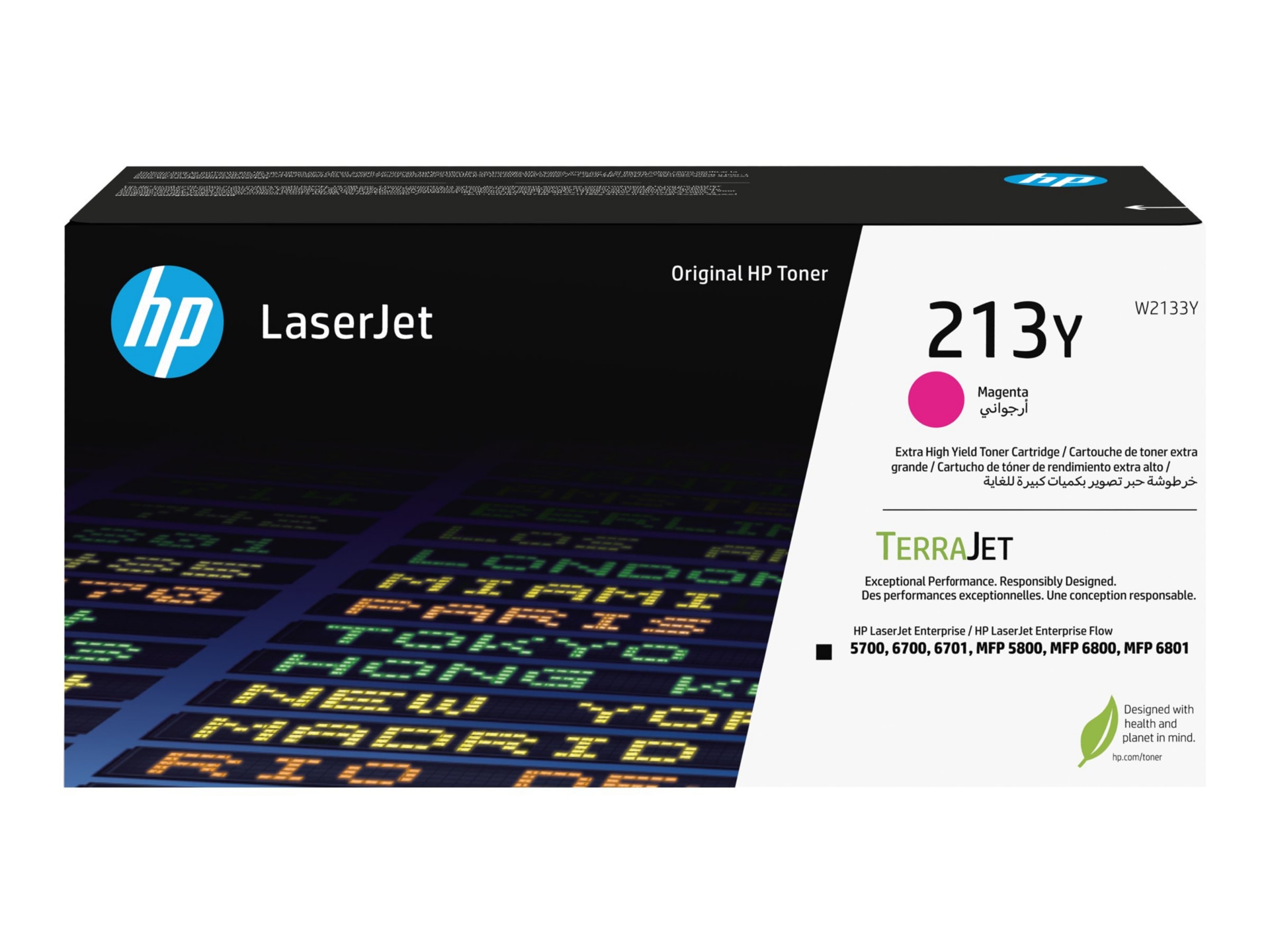 HP 213Y Original Laser Toner Cartridge - Magenta - 1 Each
