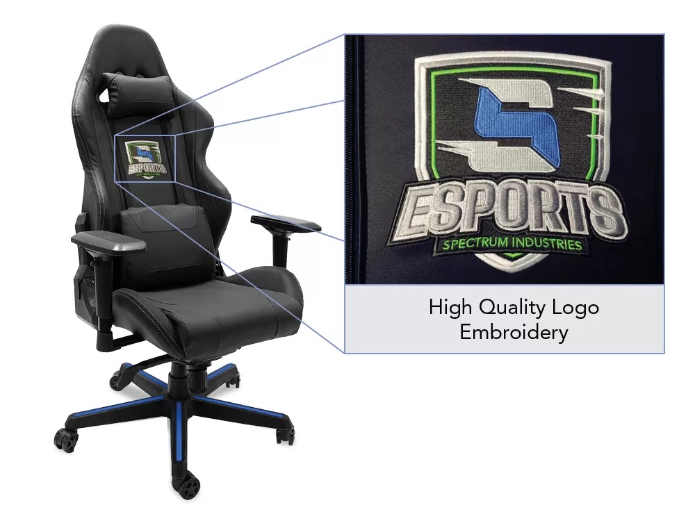 Spectrum Logo Panel for Esports Xpressions Gaming Chair