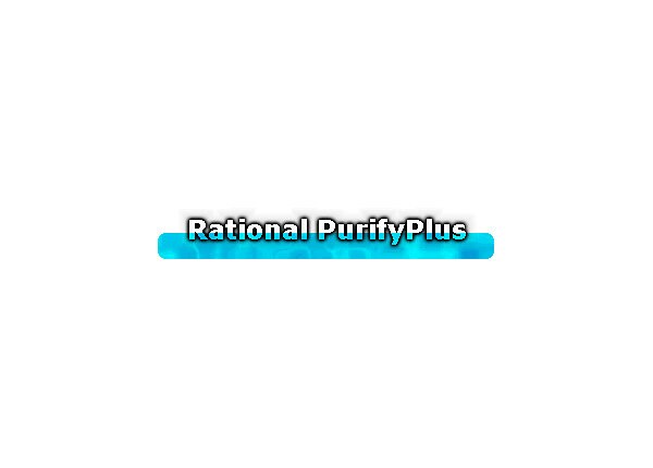 IBM Rational PurifyPlus for Windows - license + 1 Year Software Subscription and Support - 1 authorized user