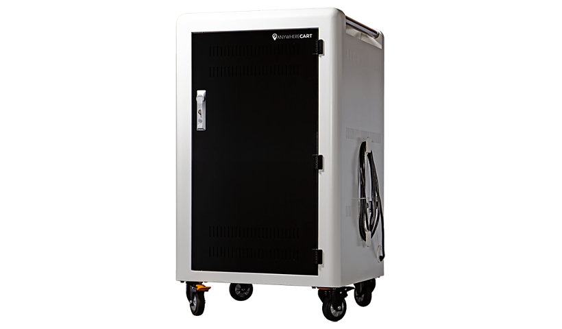Anywhere Cart 36-Bay Pre-Wired Secure Cycle Charging Cart