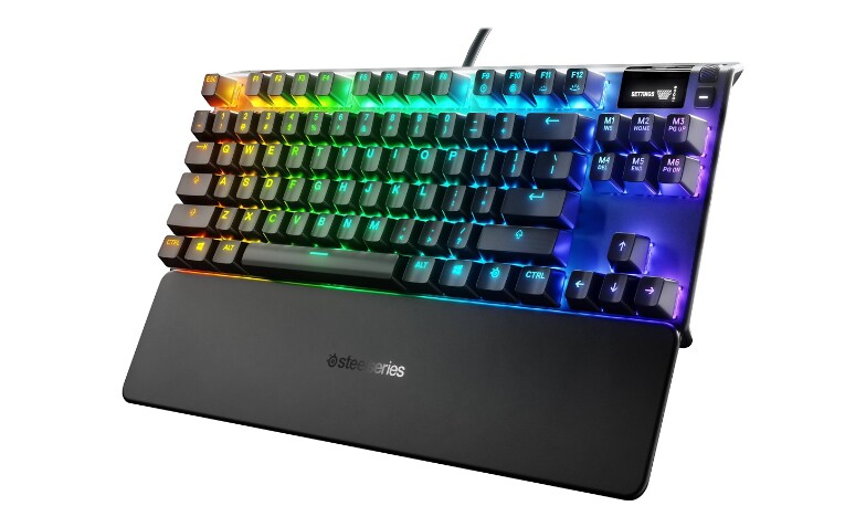 SteelSeries Apex Pro TKL - keyboard - with display - QWERTY