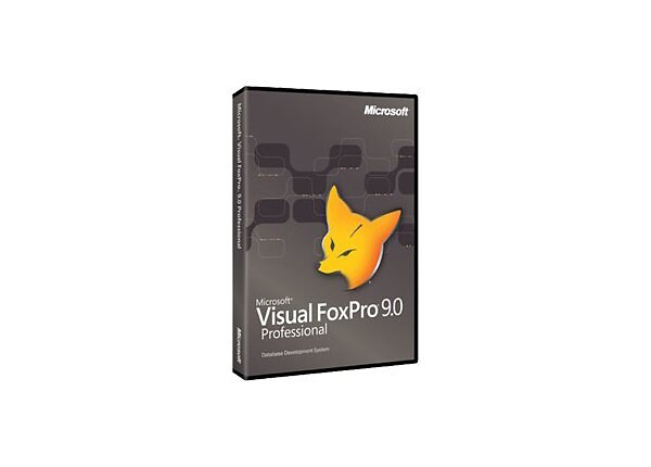 Microsoft Visual FoxPro Professional Edition - ( v. 9.0 ) - media