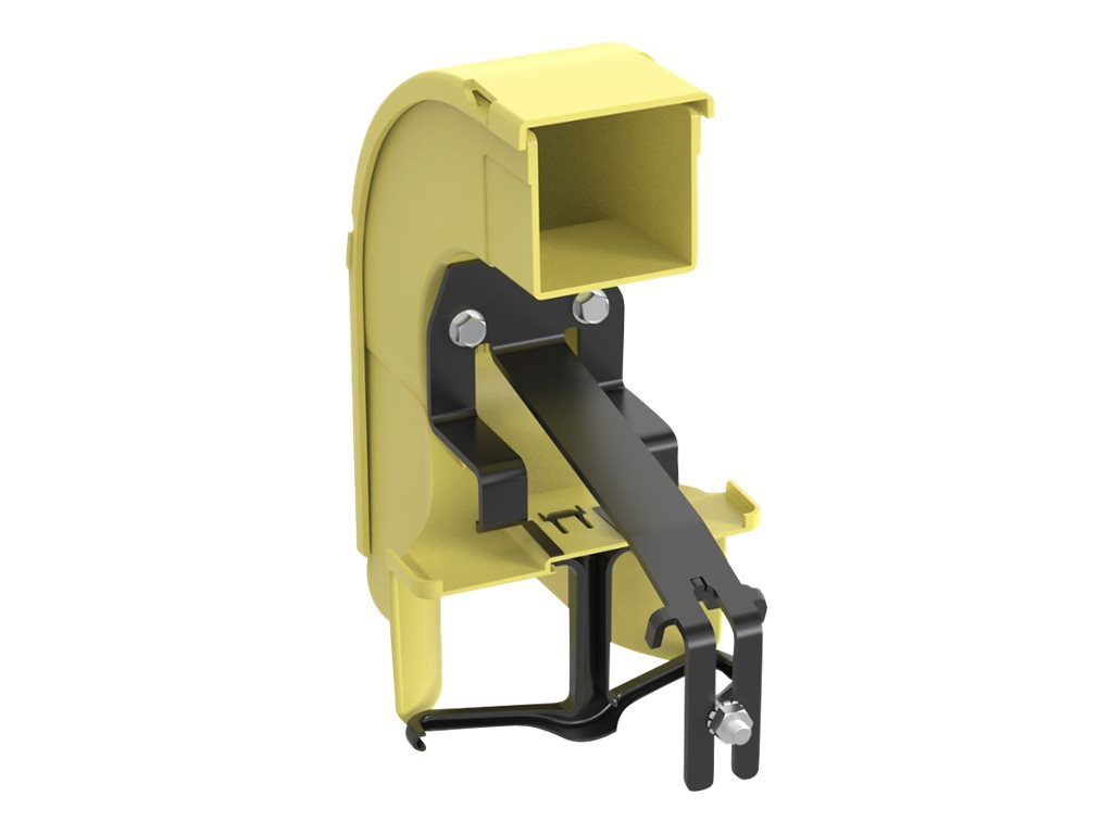 Panduit FiberRunner® Spill-Over Junction, 2x2, Yellow