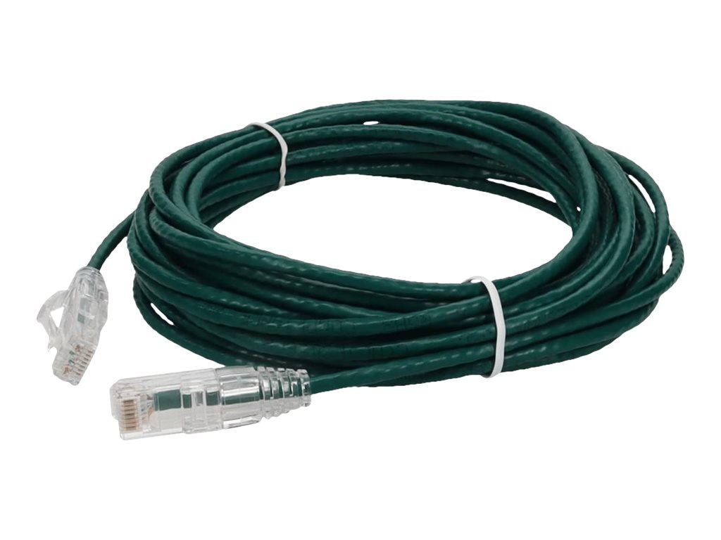 Proline 40ft Green CAT 6 Slim PVC Ethernet Cable Snagless Clear-Claw RJ-45 M/M