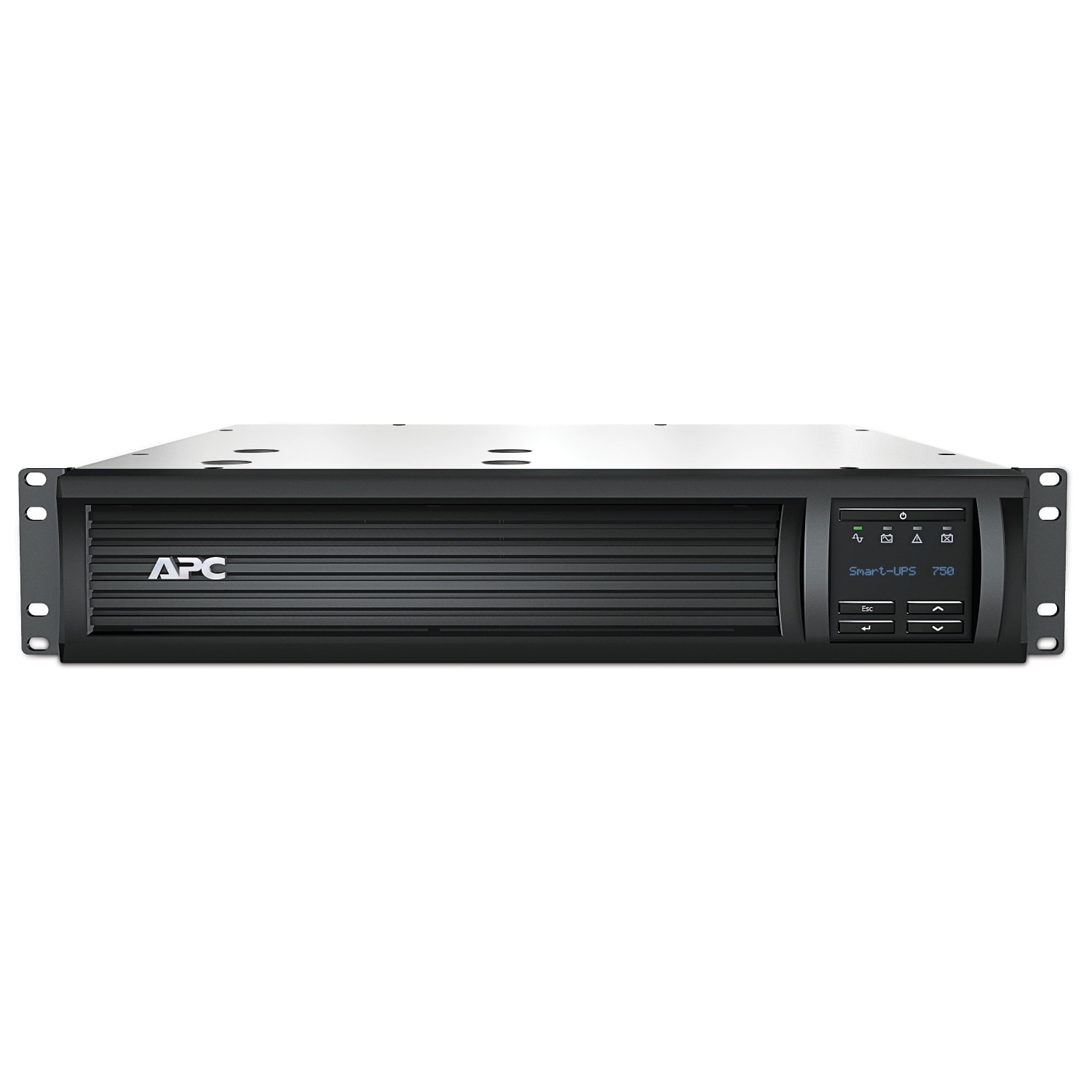 APC Smart-UPS, Line Interactive, 750VA, Rackmount 2U, 120V, 6x NEMA 5-15R o