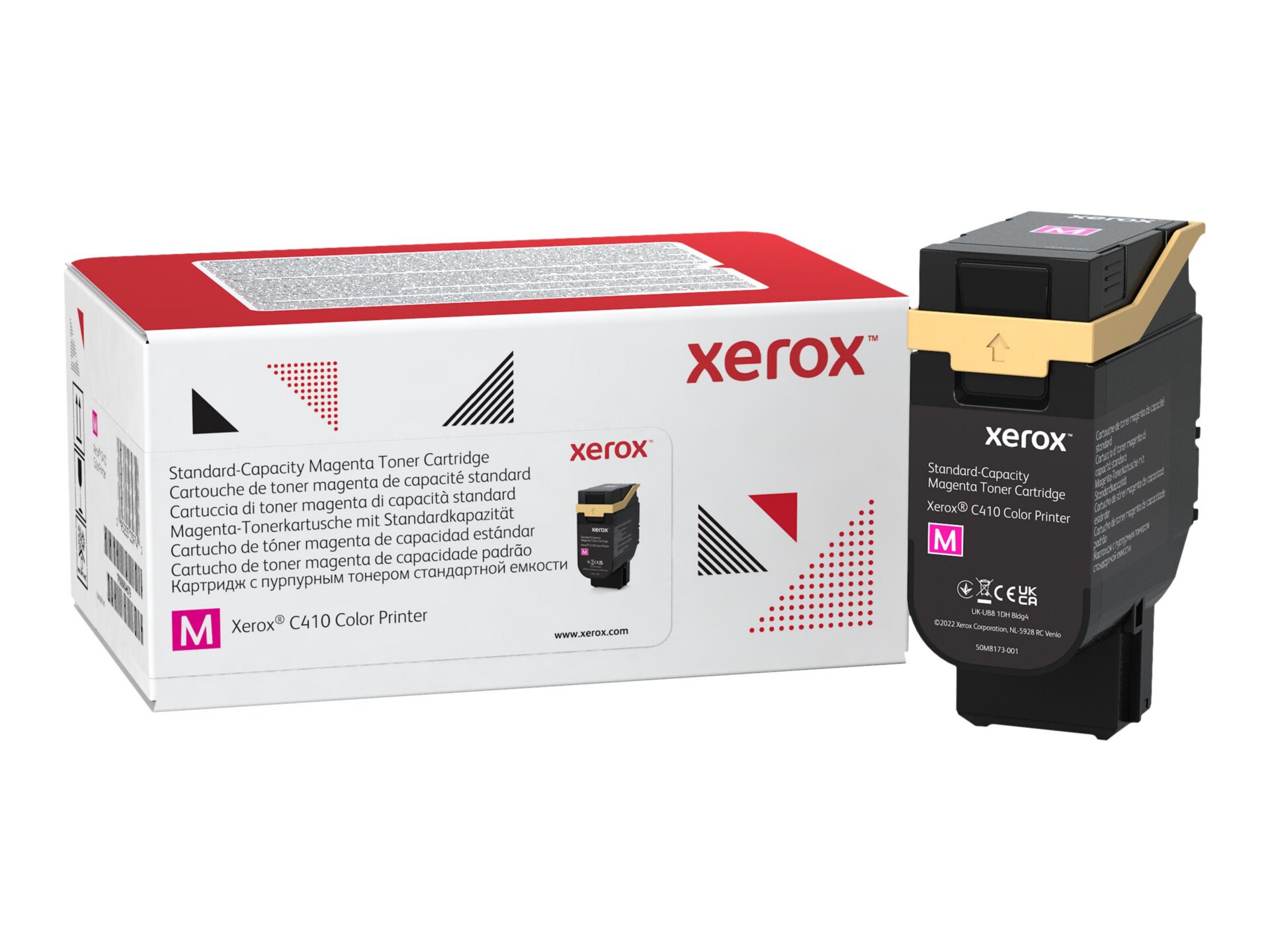 Xerox - magenta - original - toner cartridge - Use and Return