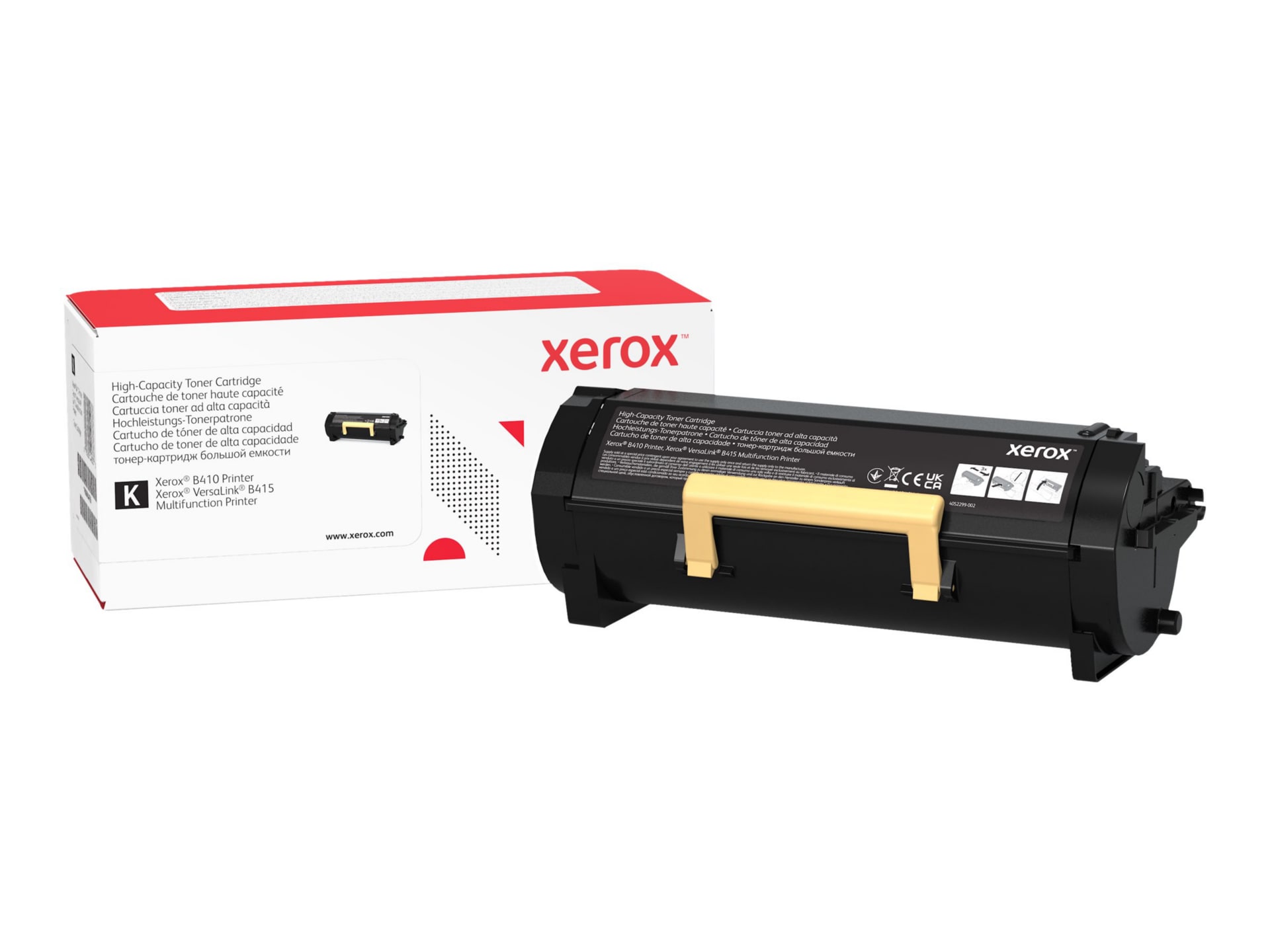 Xerox - haute capacité - noir - original - cartouche de toner - Use and Return