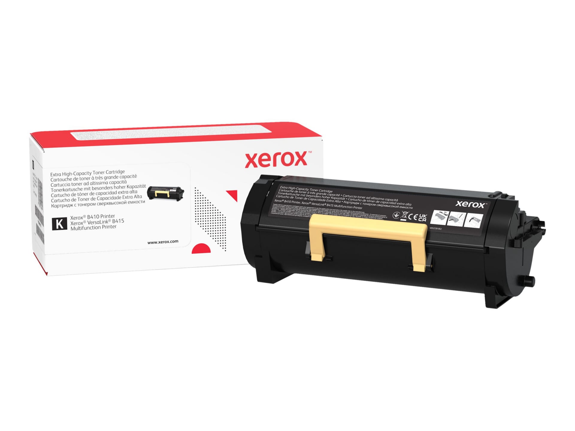 Xerox - Capacité très élevée - noir - original - cartouche de toner - Use and Return