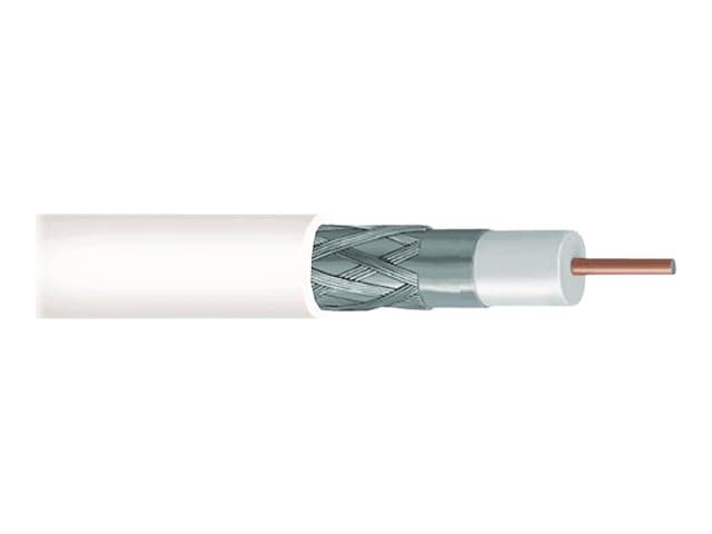 CommScope 6 series bulk cable - 1000 ft - white