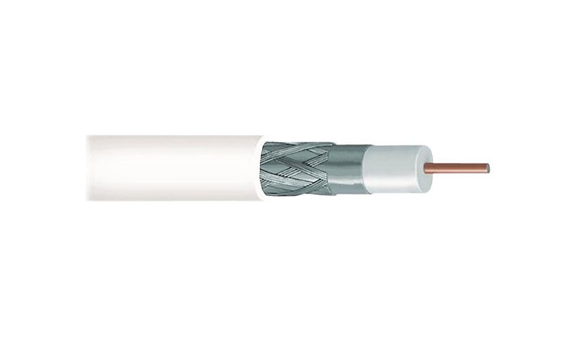 CommScope 6 series bulk cable - 1000 ft - white