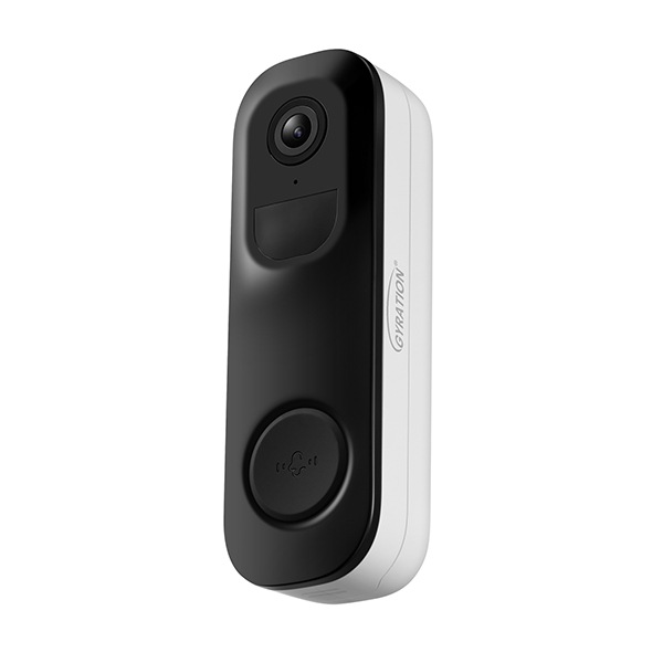 Adesso Gyration CyberView 3000 3MP Smart Wi-Fi Wireless Doorbell Camera
