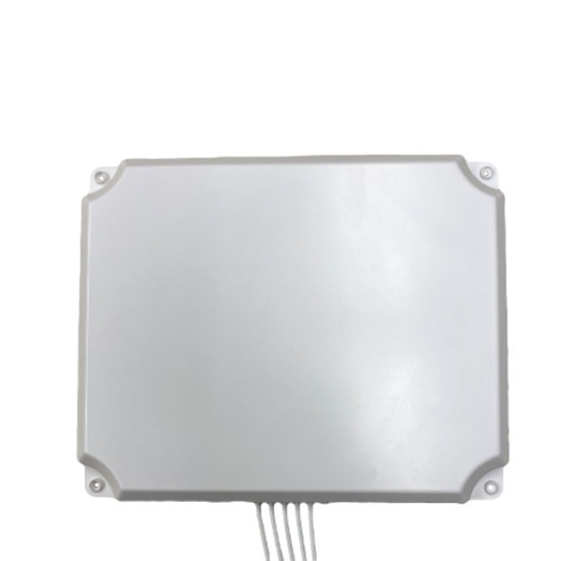 AccelTex 2.4/5GHz 7dBi 5 Element Dual Band Indoor/Outdoor Patch Antenna with RPSMA Plug Connector