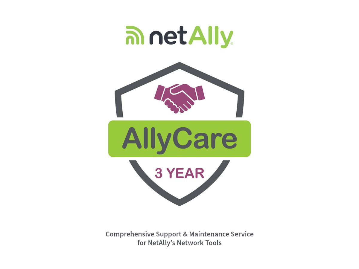 NetAlly AllyCare Support - extended service agreement - 3 years