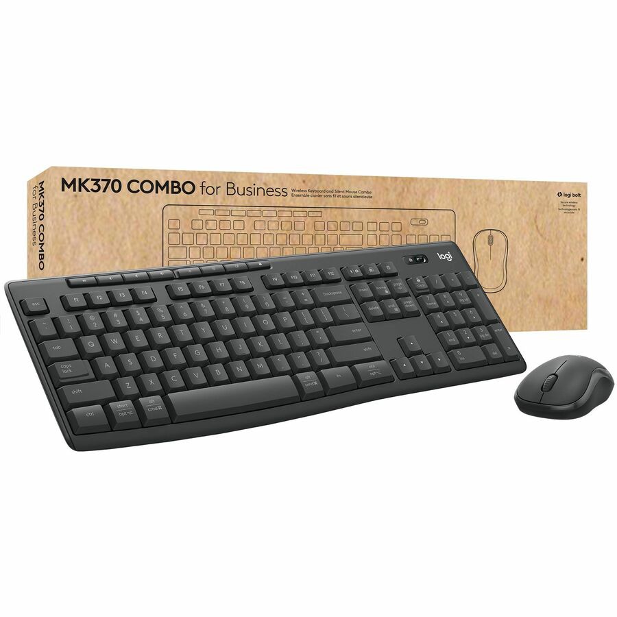 Logitech MK370 Combo for Business, Graphite - keyboard and mouse set - US