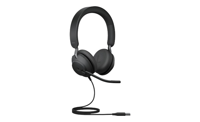 Jabra Evolve2 40 SE MS Stereo - headset - 24189-999-999 - Wired