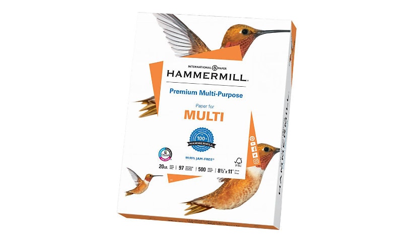 HammerMill Premium Multi-Purpose - bond paper - 500 sheet(s) - Letter - 90 g/m²