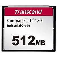 Transcend CF180I - flash memory card - 512 MB - CompactFlash