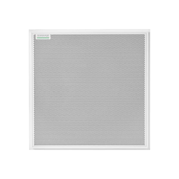 Shure MXA902 Integrated Ceiling Array Microphone with Loudspeaker - White