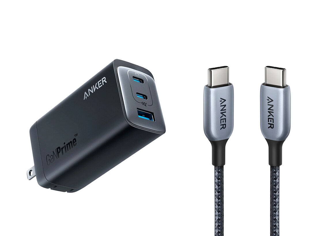 Anker Series 7 737 power adapter - GaN Prime - USB, 2 x USB-C - 120 Watt