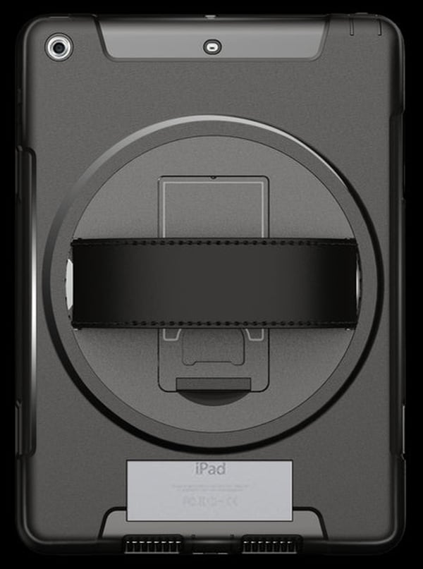 NutKase 360 Degree Case for 12.9" iPad Pro Tablet - Black