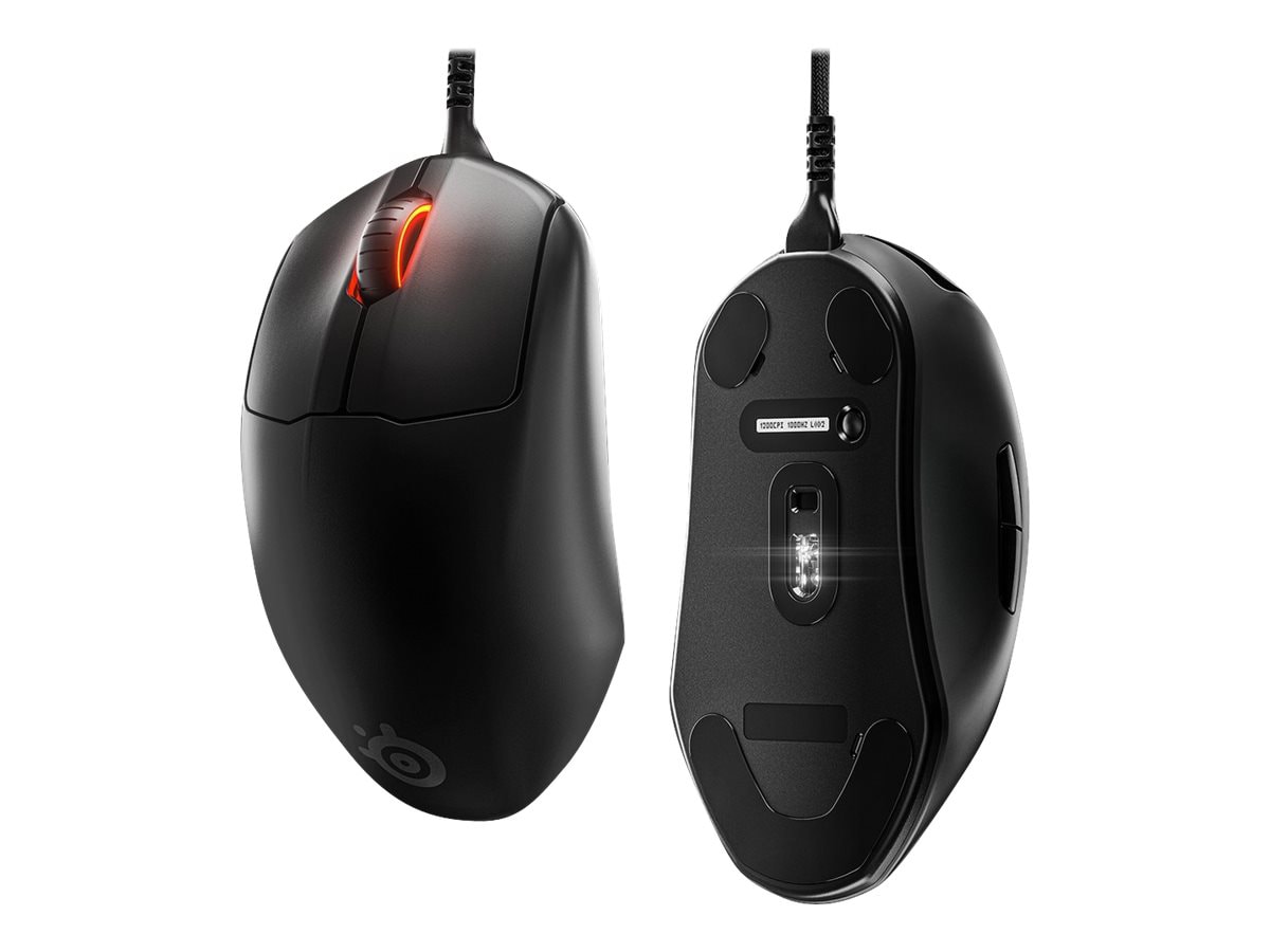 SteelSeries PRIME+ - mouse - USB - matte black