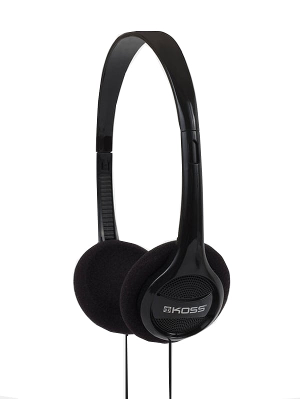 Koss KPH7 Portable On Ear Headphones - Black