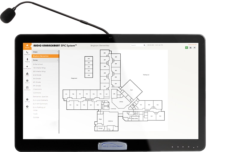 Audio Enhancement EPIC System Kiosk 24" Touch Screen Display