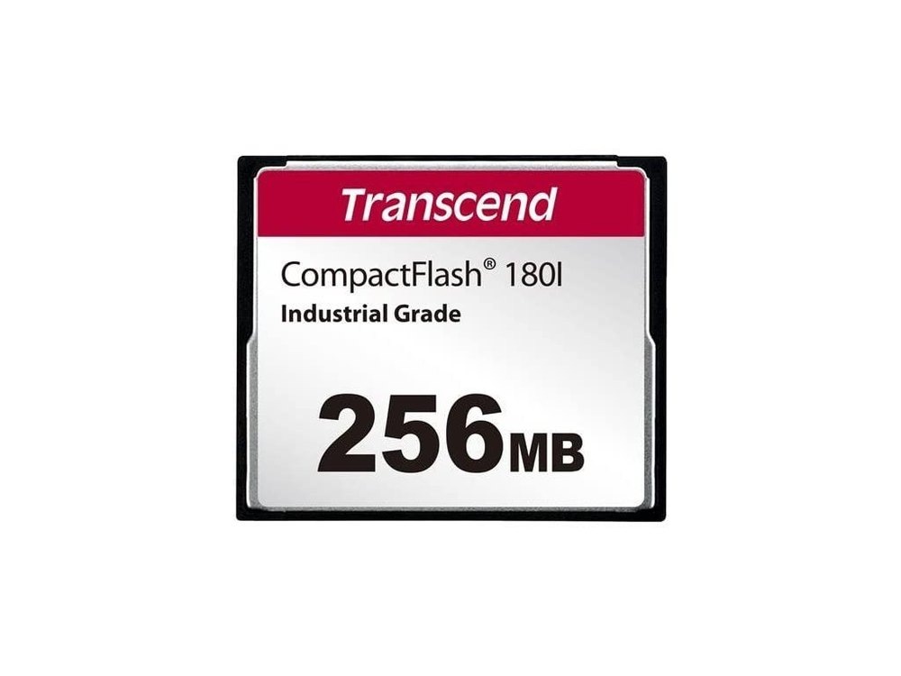 Transcend CF180I - flash memory card - 256 MB - CompactFlash