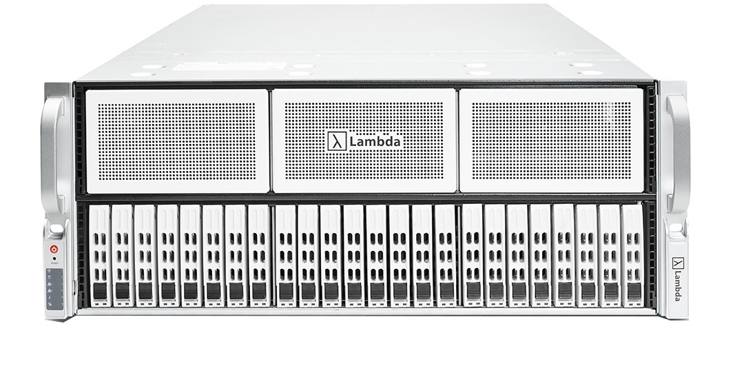Lambda Scalar 4U 2x EPYC 7513 512GB RAM 1.92TB SSD Workstation