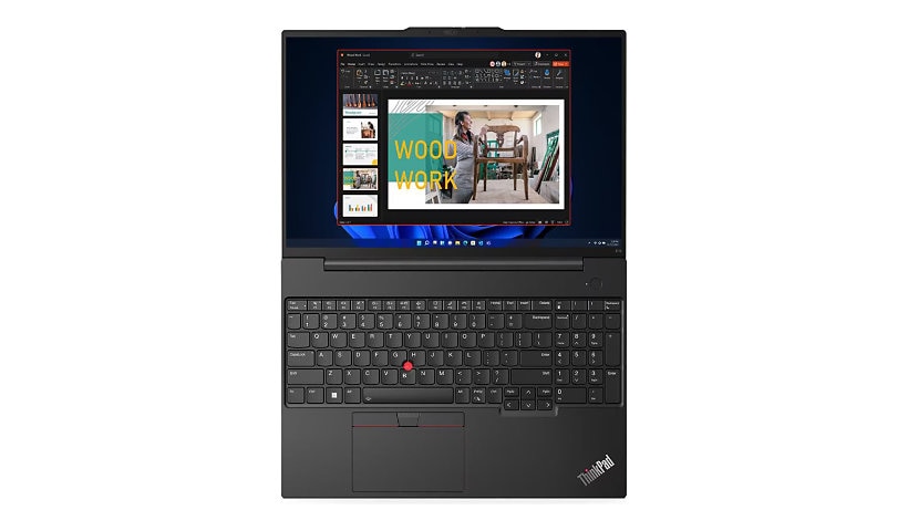 Lenovo ThinkPad E16 Gen 1 - 16" - AMD Ryzen 5 - 7530U - 8 GB RAM - 256 GB SSD - English