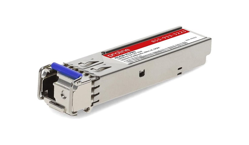 HP J9143B Comp  1000Base-BX SFP Transceiver (SMF, 1310nmTx/1490nmRx, 20km, LC, DOM)