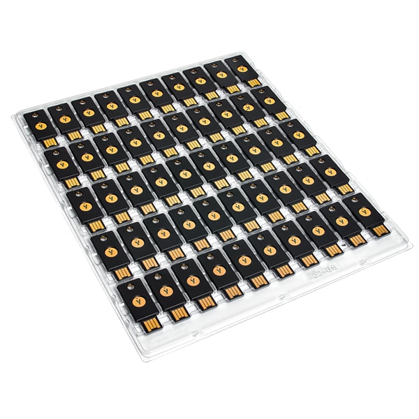 Yubico YubiKey 5 NFC Security Key - Tray of 50